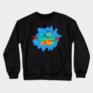 Tetra fish Crewneck Sweatshirt